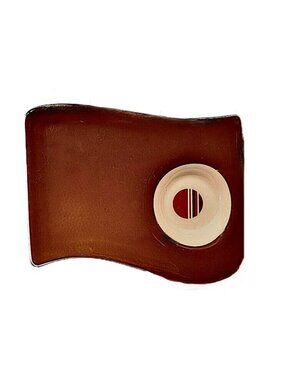 Villeroy & Boch New Wave Spice Plate Trinket Tray Brown White